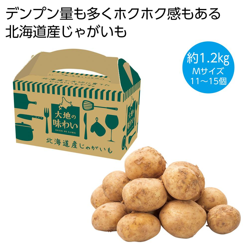 大地の味わい　北海道産じゃがいも1．2kg